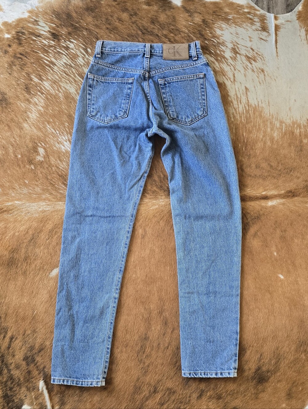 Calvin Klein Relaxed Fit Straight Leg Denim